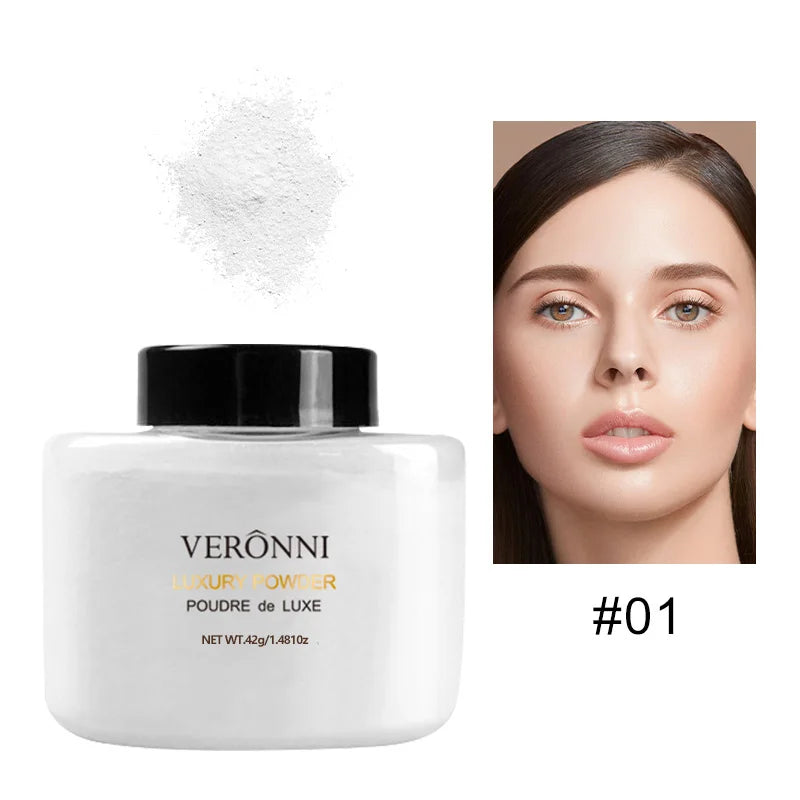 Banana Shaped Loose Powder Can Reduce Pores and Fine Lines