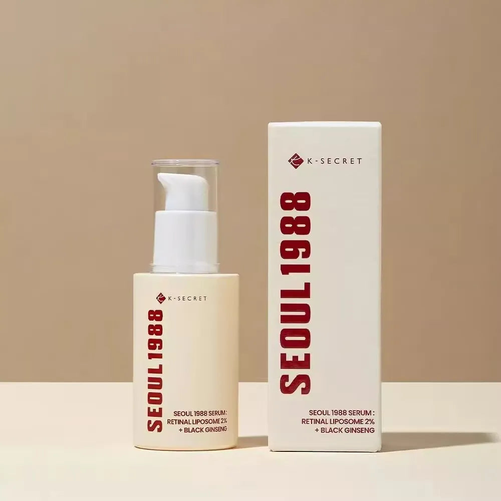 Hydrating & Brightening Set – Retinol, Ginseng Face Serum & Eye Cream Vervelle