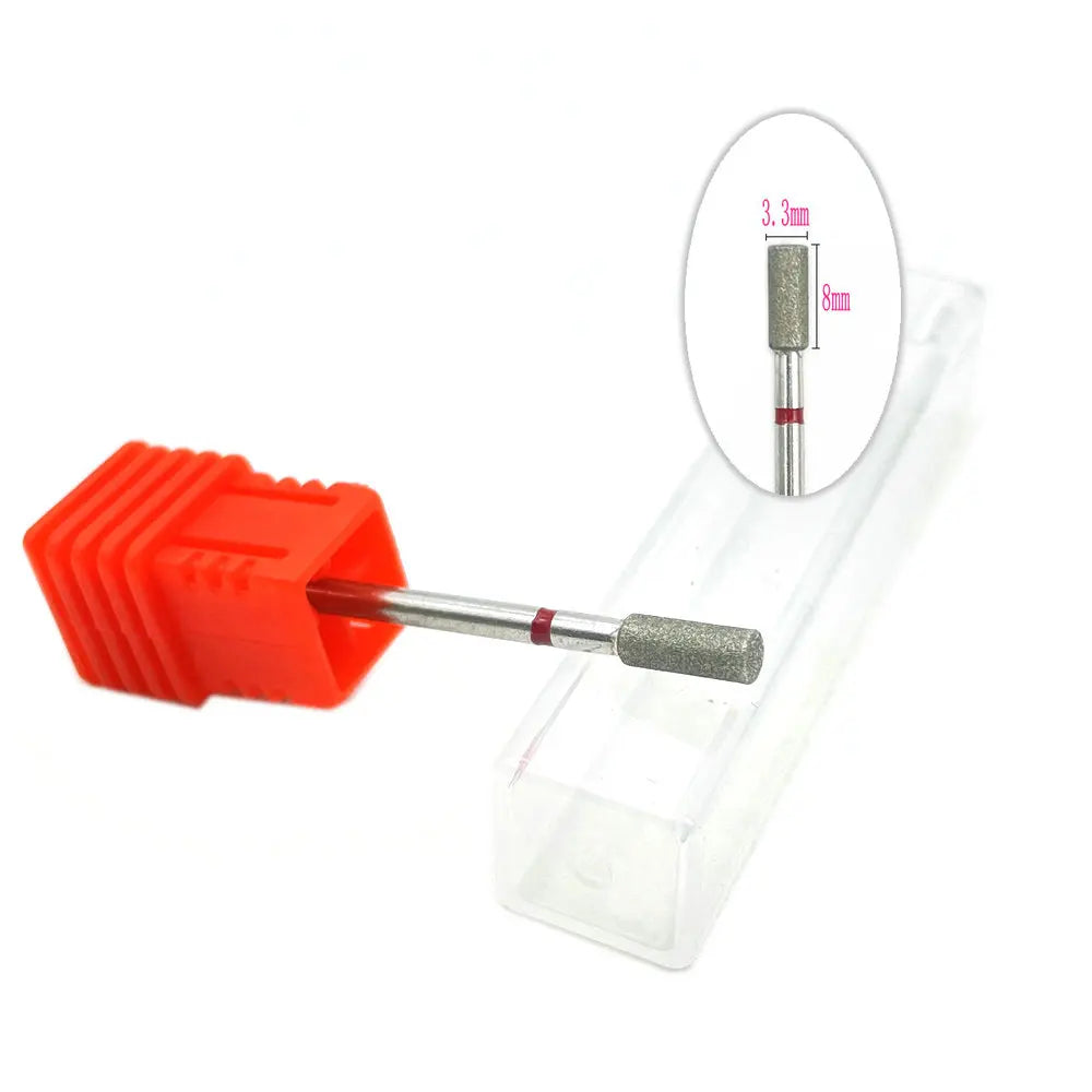 1pc Diamond Milling Cutters For Manicure Rotary Nail Drill Bit Eletric Pedicure Machine Equipment Cuticle Remove Tools