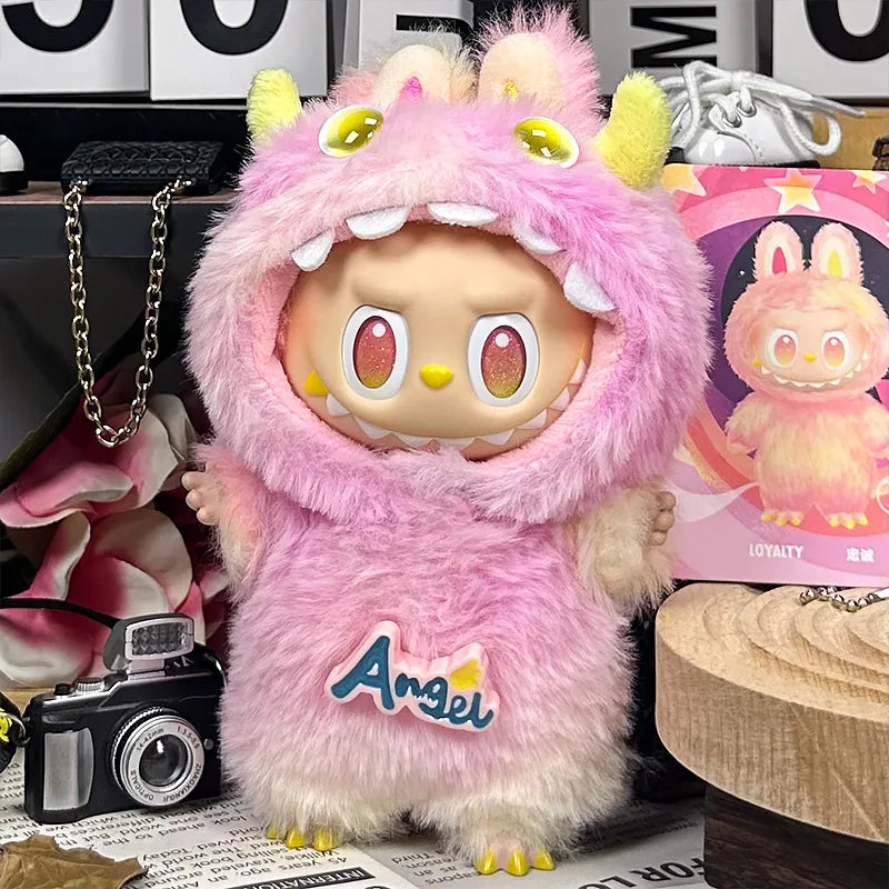Labubu Sitting Party Baby Outfit – Cute Monster Plush Onesie Blind Box Collectible Vervelle