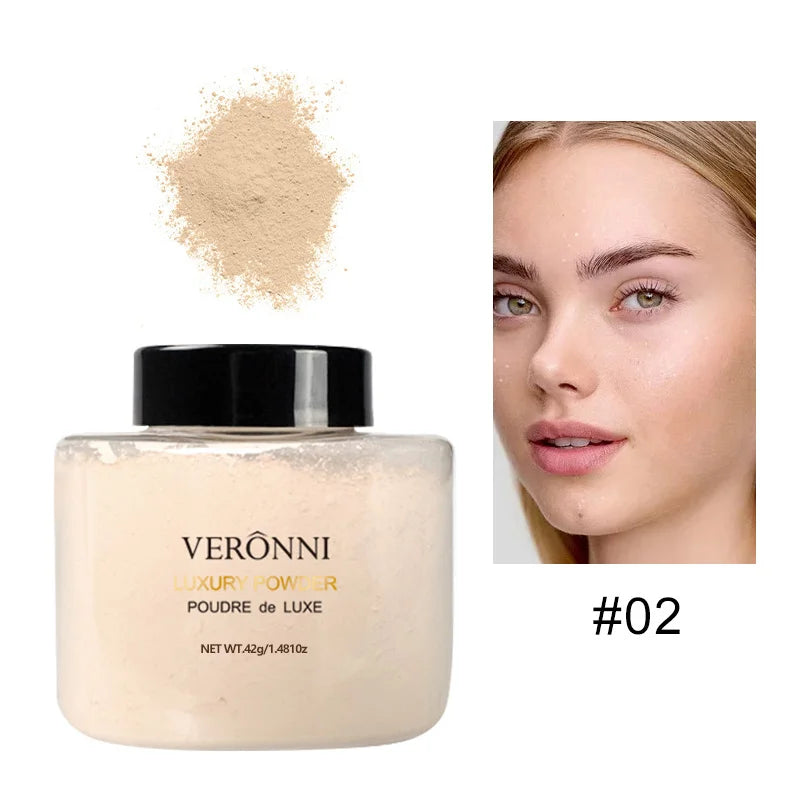 Banana Shaped Loose Powder Can Reduce Pores and Fine Lines