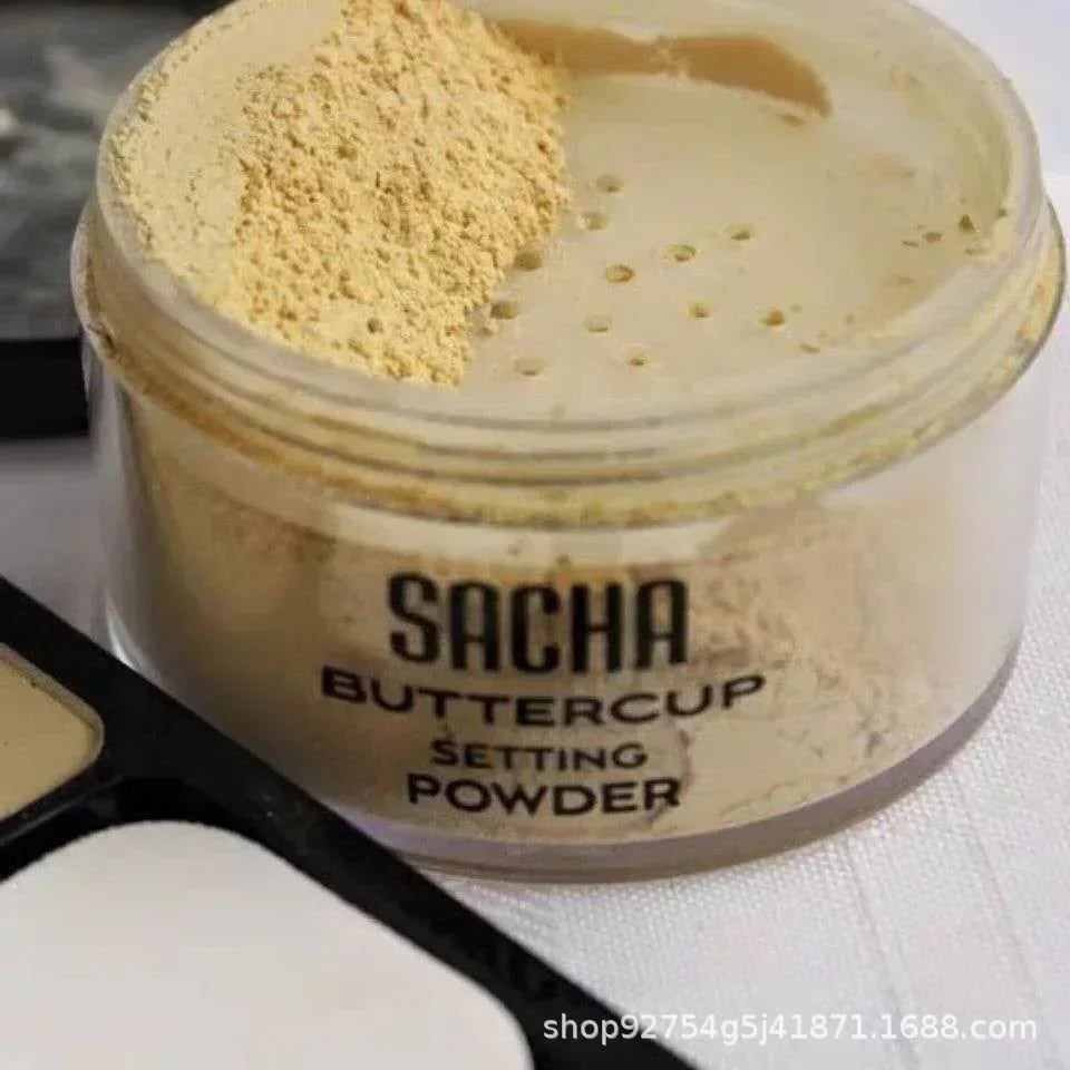 Sacha Buttercup Setting Powder Translucent Face Powder to Set Makeup
