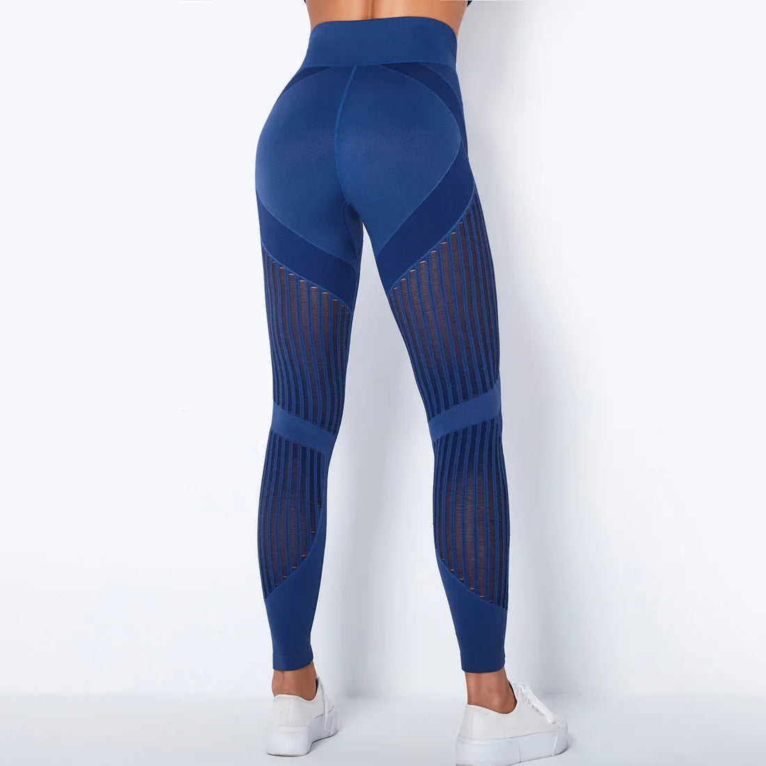 Fashion Mesh Leggings Women Fitness Workout Leggings High Waist