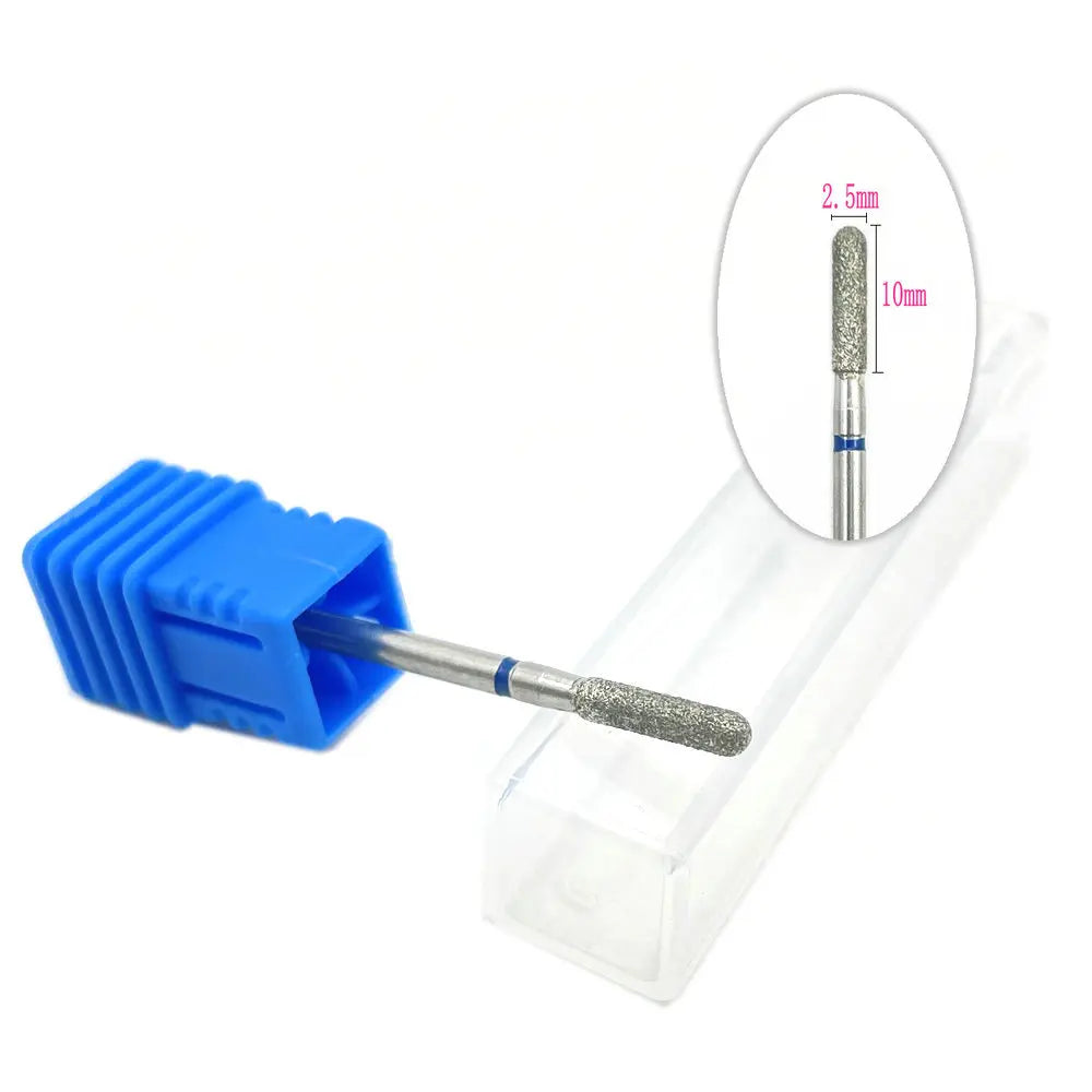 1pc Diamond Milling Cutters For Manicure Rotary Nail Drill Bit Eletric Pedicure Machine Equipment Cuticle Remove Tools