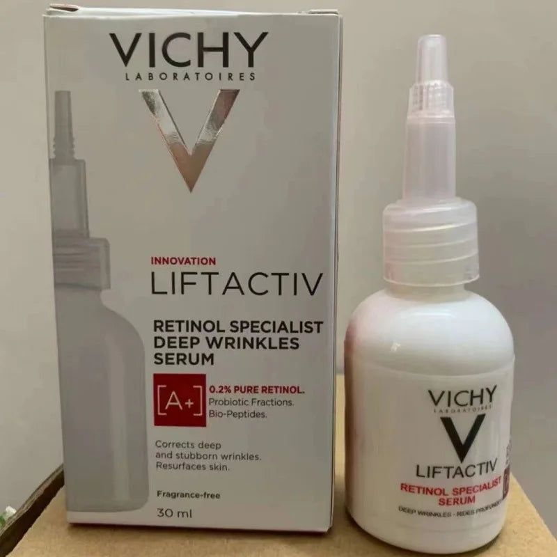 Vichy Various Essence & Cream - Collagen Night Cream, Nutritional Cream, Retinol Serum