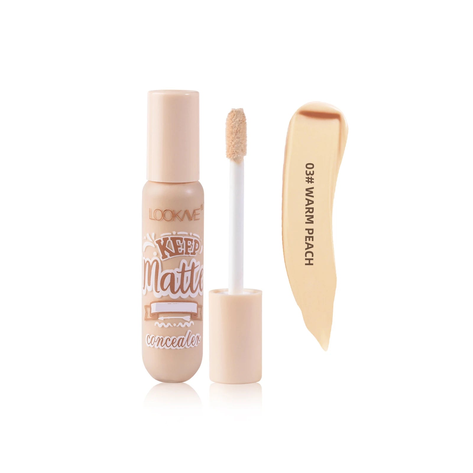 Liquid Concealer Stick Foundation Cream 6 Color Moisturizing Full Coverage