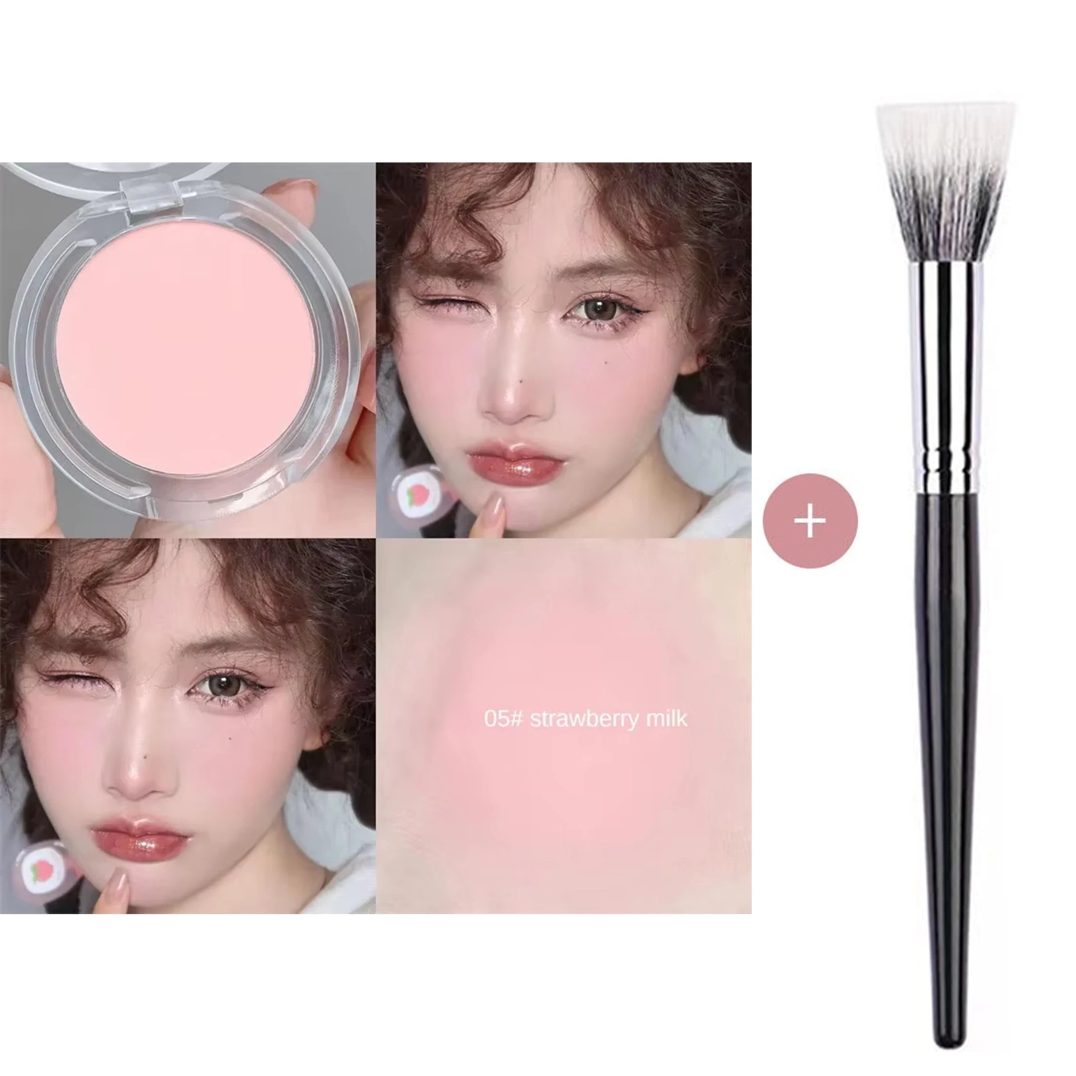 Monochrome blush Matte Natural Cheek Color Brightening Face