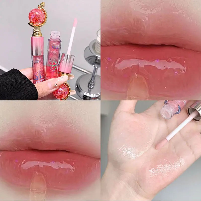 MAGIC CASA Shimmering Lip Gloss Hydrating and Moisturizing, Mirror Finish, Plumping Glass-Like Lips
