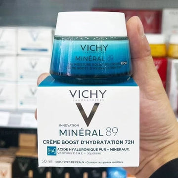 Vichy Empowering Skin 89 Cream 50ml Moisturizing Soothing and Firming Probiotic