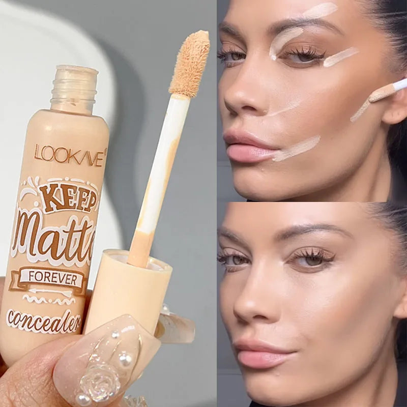 Waterproof Matte Liquid Concealer for Acne & Dark Circles