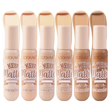 Liquid Concealer Stick Foundation Cream 6 Color Moisturizing Full Coverage