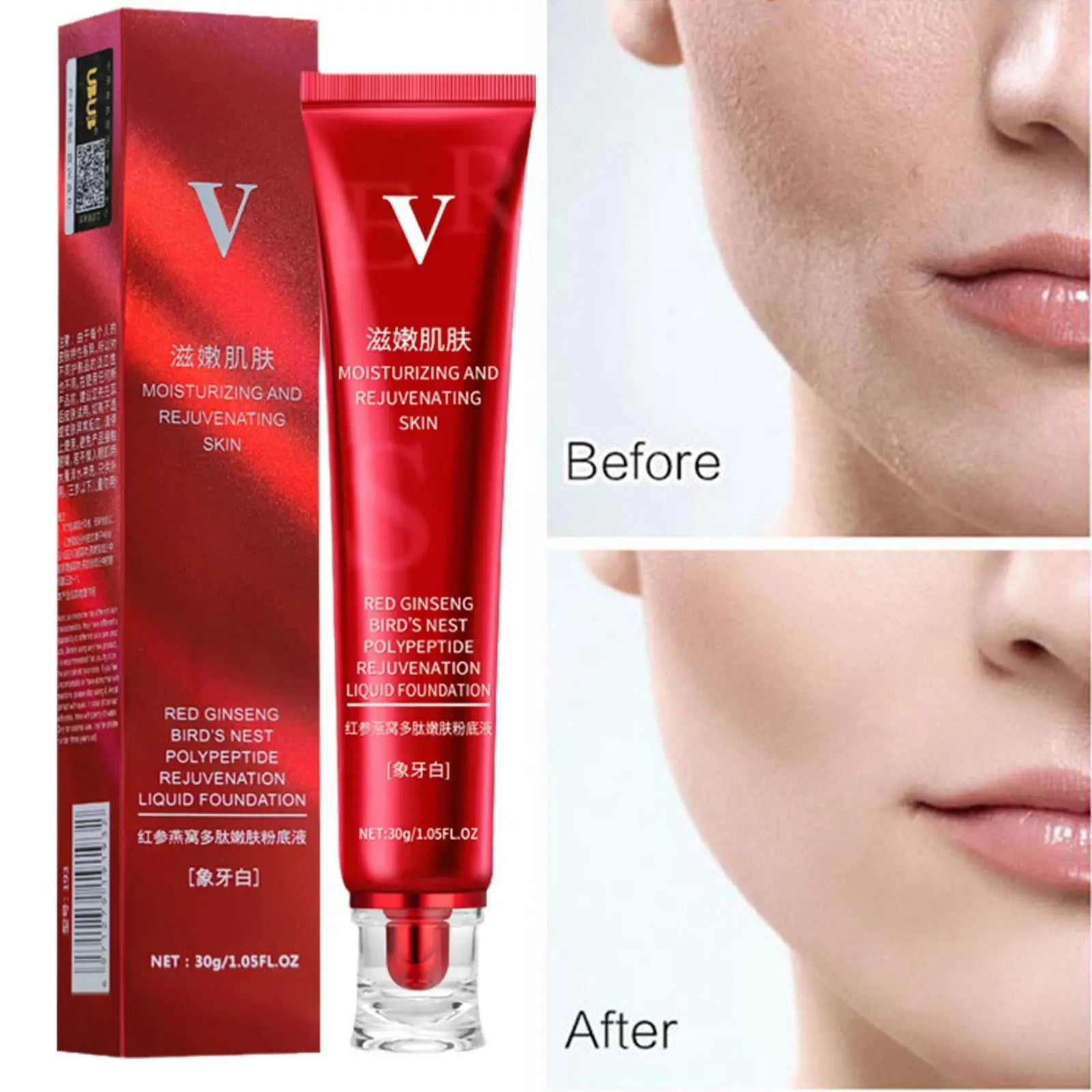 FV Red Foundation & Concealer Vervelle
