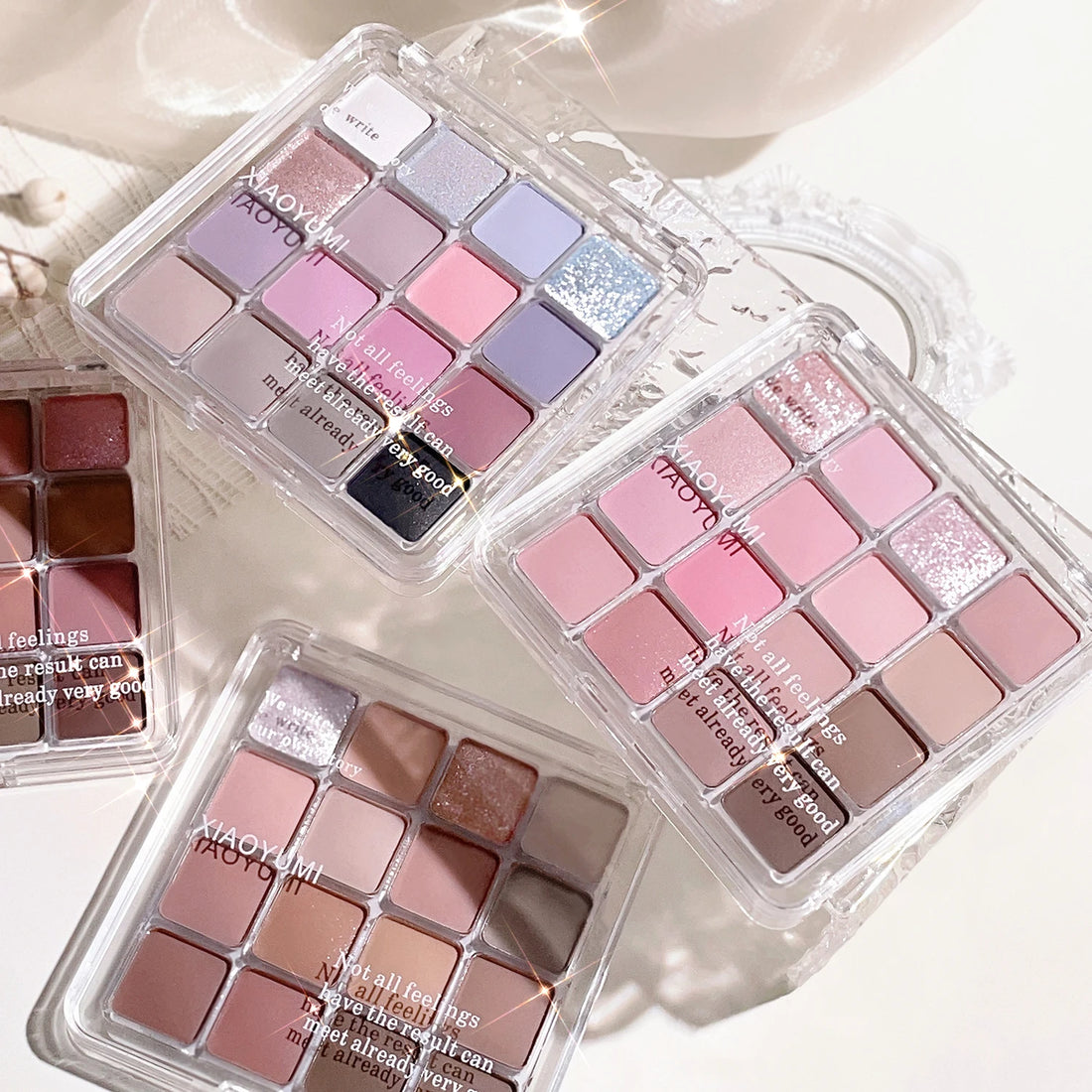 16-Color Sunset Magic Eyeshadow Palette Pearl & Matte