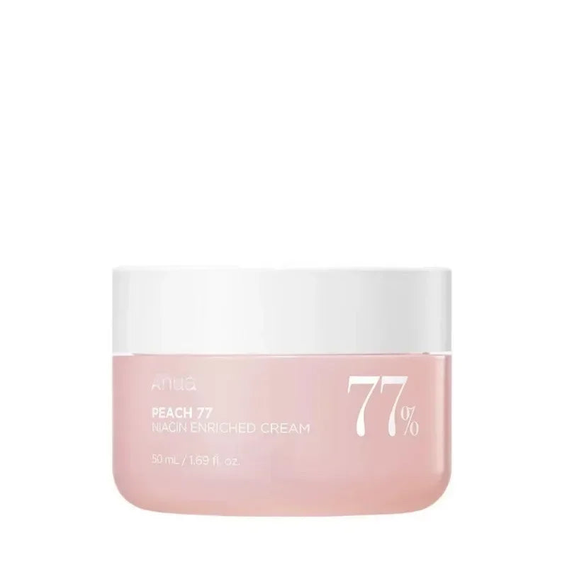 Anua Peach 77% Niacinamide Cream 50ml Lighten The Marks And Brightens The Skin Tone Repair Firming Skin Tightening Cream