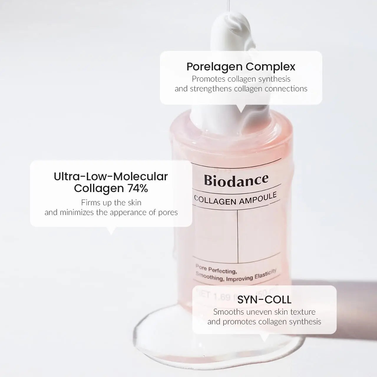 Biodance Collagen Ampoule Korean Collagen Serum for Face Improvement