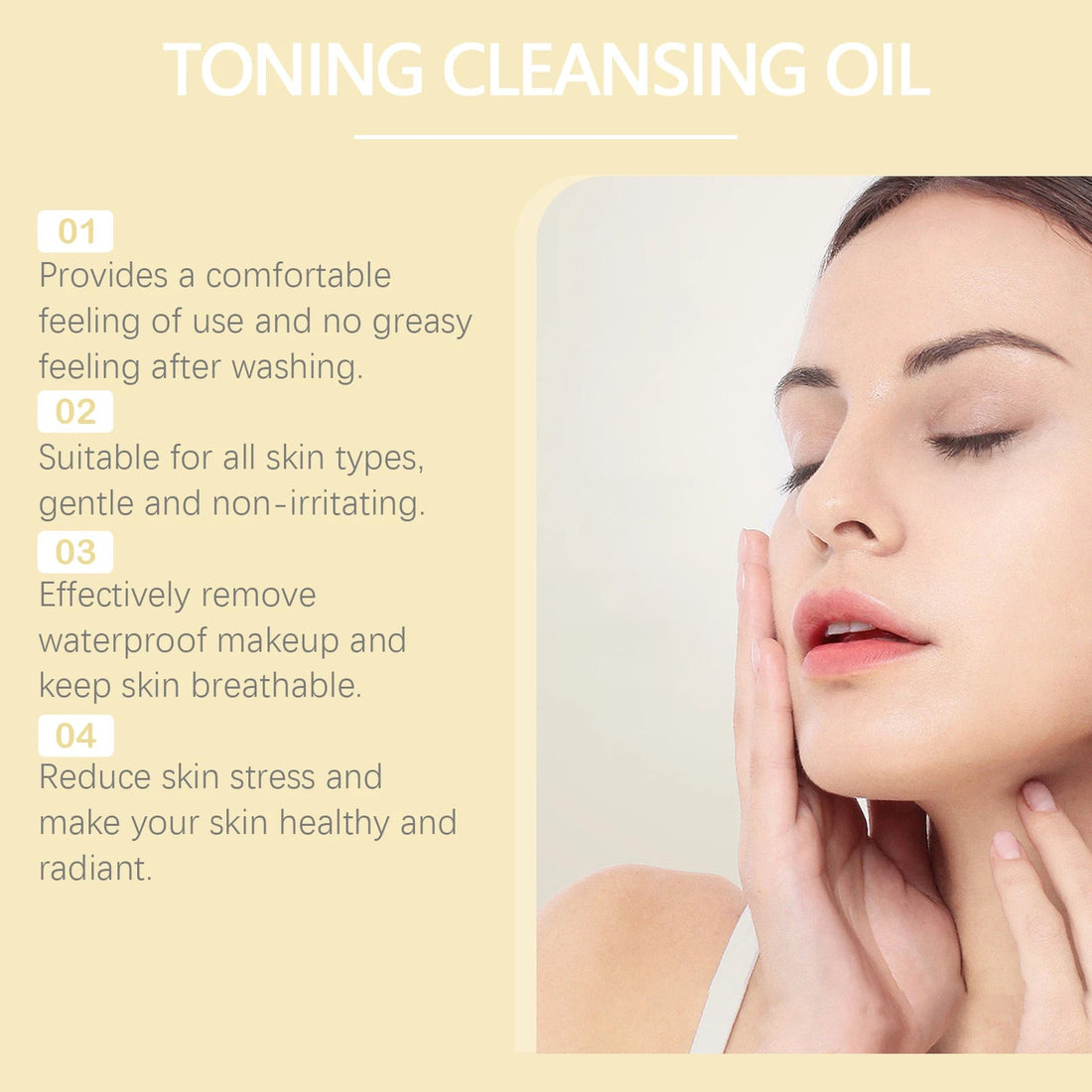 Gentle Makeup Remover Oil for Face, Eyes, and Lips Vervelle