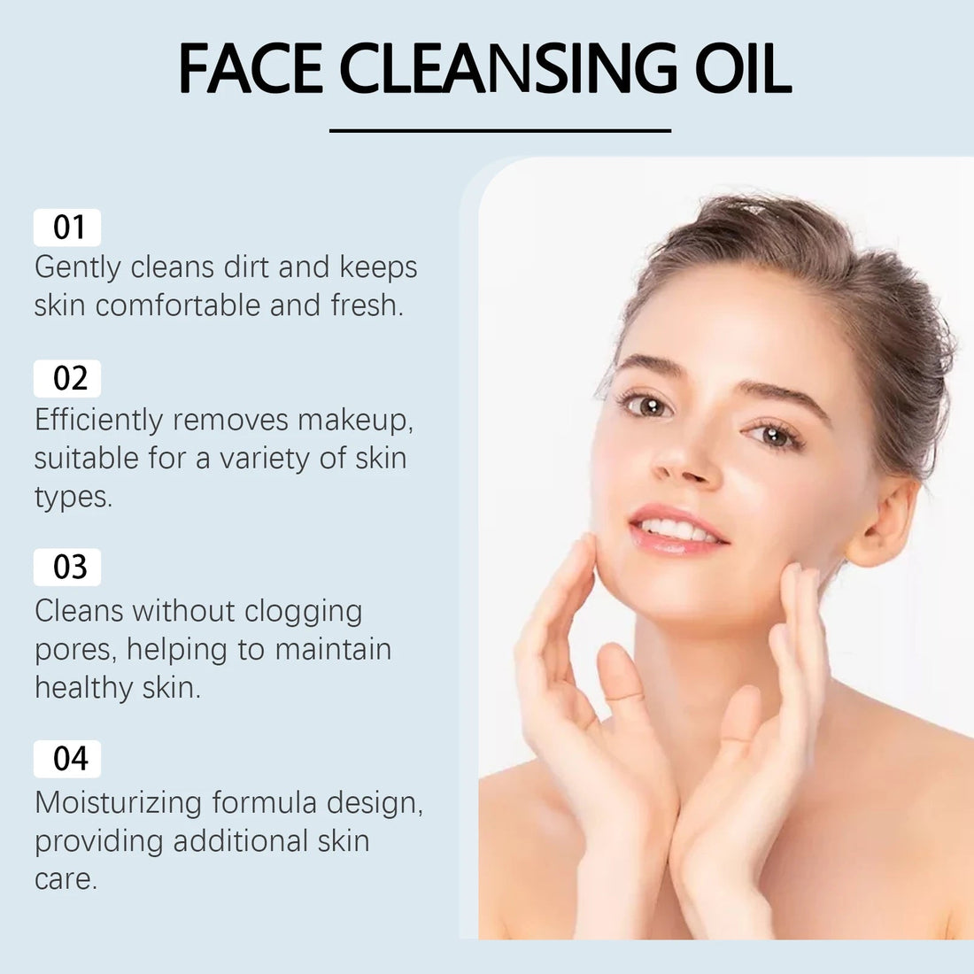 Gentle Makeup Remover Oil for Face, Eyes, and Lips Vervelle