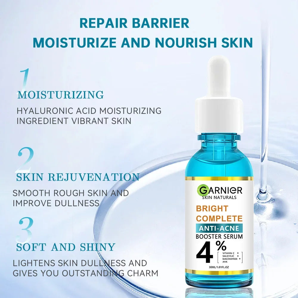 30ml Whitening Essence Removes Acne Marks Comedones Blackheads Facial Repair Serum Shrinks Pores Moisturizes Essence