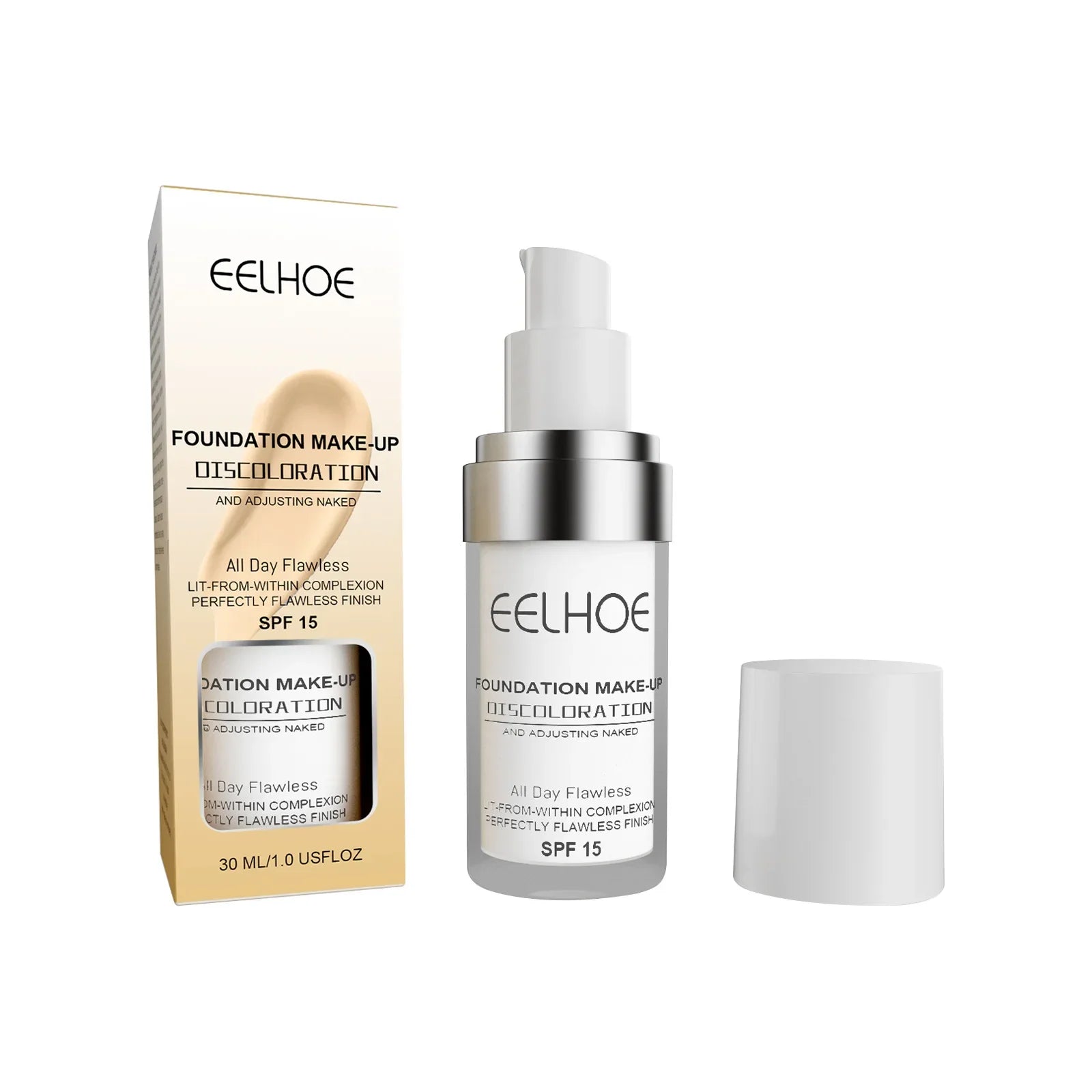 30ml Color Changing Liquid Foundation High Coverage