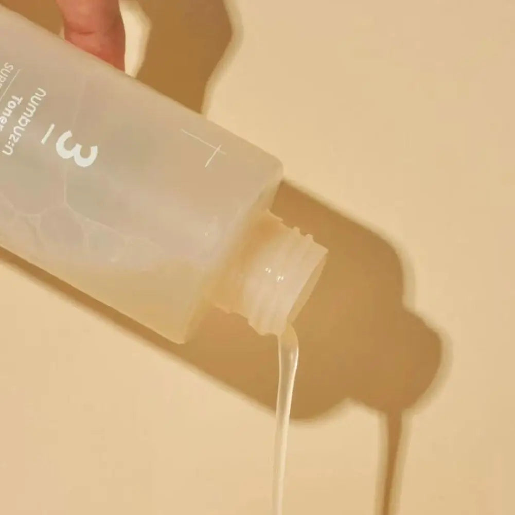 Korean Numbuzin Number 3 Skin Care - Tone-up Cream, Super Glowing Toner, Soft And Shiny Facial Serum, Number 3 Essence