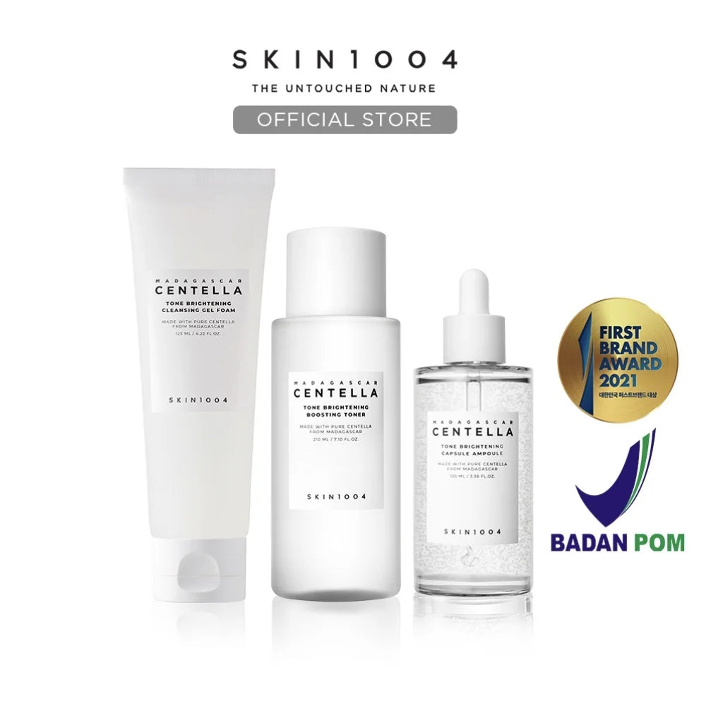 SKIN1004 Madagascar Centella Tone Brightening Tone-Up Sunscreen Cleansing Gel Foam